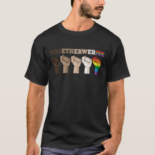 Camiseta Juntos Levantamos - Vidas Negras Importam