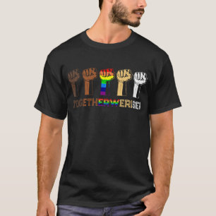 Camiseta Juntos Levantamos - Vidas Negras Importam