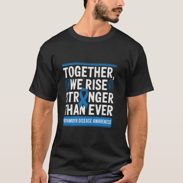 Camiseta Juntos Nós Subimos Mês de Conscientização da Doenç (Frente)
