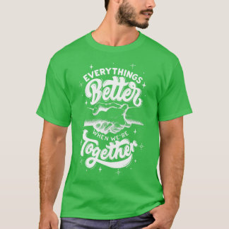 Camiseta Juntos, Nós Vivemos A Adotar A Unidade