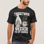 Camiseta Juntos Para Nunca Gnomos Senhora Bride Sr. Groom P<br><div class="desc">Juntos Para Sempre Gnomos Senhora Bride Sr. Groom Para A Festa de casamento</div>