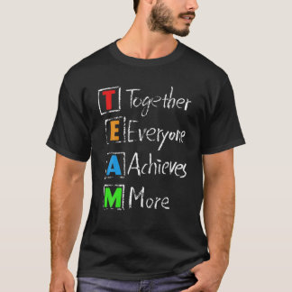 Camiseta Juntos, Todos Conseguem Mais Gi De Definição De Eq