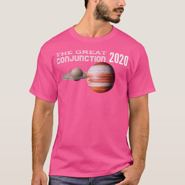 Camiseta Jupiter And Saturn Conjunction Astronomy 2020 (Frente)