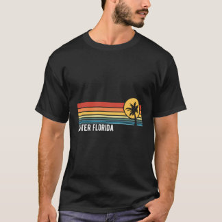 Camiseta Jupiter Florida Retro Sunset Style Design