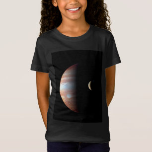 Camiseta Júpiter Planeta Gigante Gasoso & Io Lua Galileana
