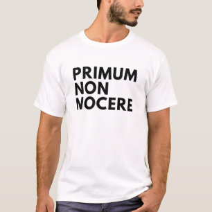 Camiseta Juramento Hipocrático da Enfermeira Primum Non No