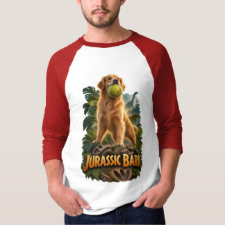 Camiseta Jurassic Bark Golden Retriever