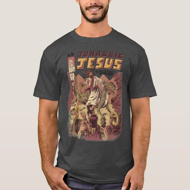 Camiseta JURASSIC JESUS family (Frente)