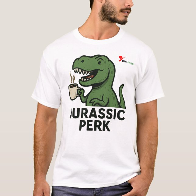 Camiseta Jurassic Perk (Frente)