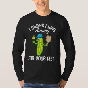 Camiseta Juro Que Estava Procurando Por Sua Pickleball De P
