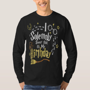Camiseta Juro Solenemente que é o meu aniversário