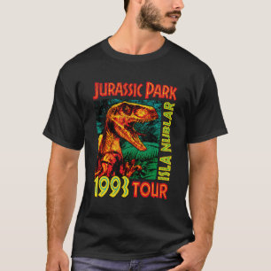 Camiseta Jusrassic Park Isla Nublar 1993 Tour