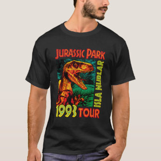 Camiseta Jusrassic Park Isla Nublar 1993 Tour