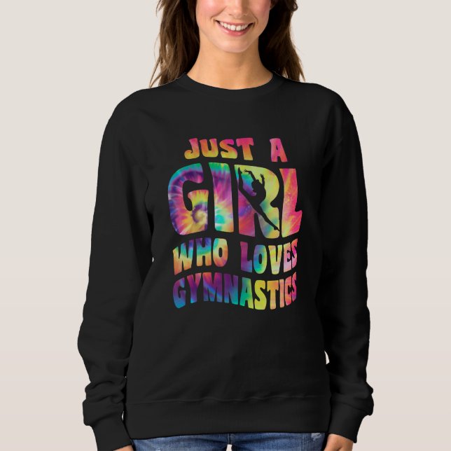 Camiseta Just A Girl Who Loves Gymnastics Apparel Gymnast G (Frente)