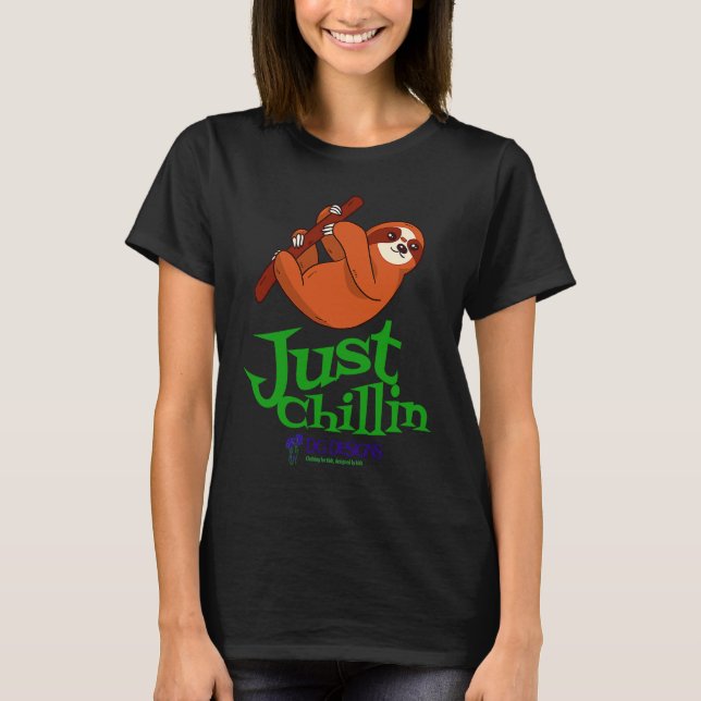Camiseta Just Chillin by The Fallible Man Designs (Frente)