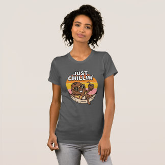 Camiseta Just Chillin Coconut – Camisa Tropical de