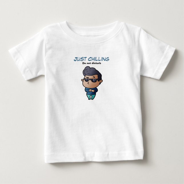 Camiseta Just chilling boy (Frente)