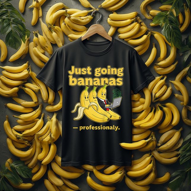 Camiseta Just Going Bananas funny tee | humor Banana Quote (Criador carregado)