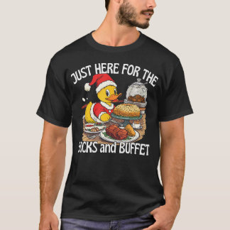 Camiseta Just Here For The Ducks And Buffet Cruise Ship