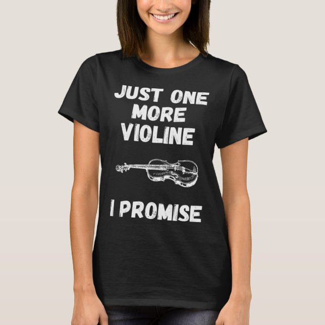 Camiseta Just noch ein Violin Saying Musician Collector (Frente)