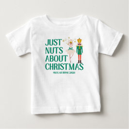 Camiseta Just Nuts About Christmas Nutcracker Ballerina