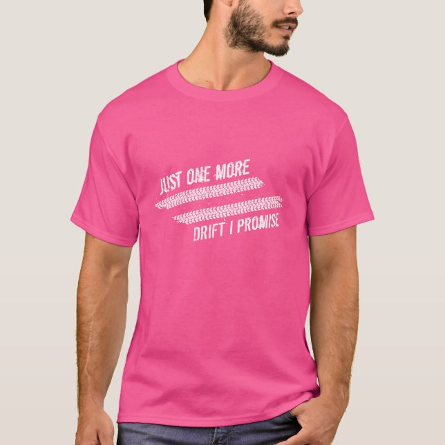 Camiseta Just One More Drift I Promise JDM Car Racing retro (Frente)