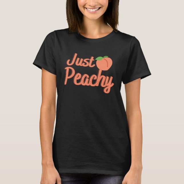 Camiseta Just Peachy (Frente)