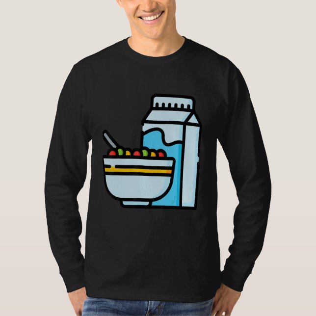 Camiseta Just Really Like Breakfast Cereal OK Cereal 5 (Frente)