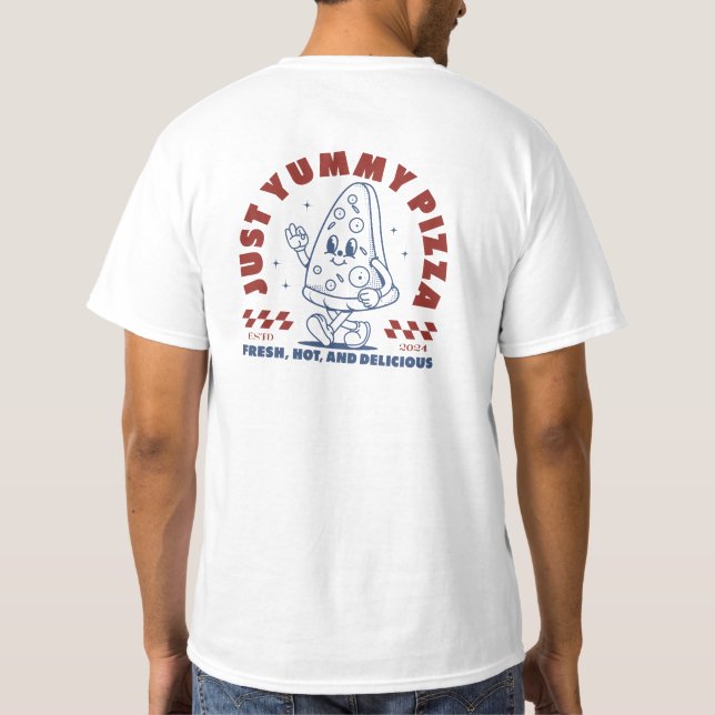 Camiseta Just Yummy Pizza Tee (Verso)