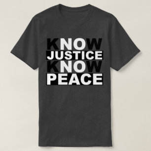 CAMISETA JUSTIÇA CONHECE PAZ