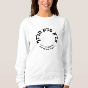 Camiseta Justiça, Justiça, seu Shall Perseguirá, notóri