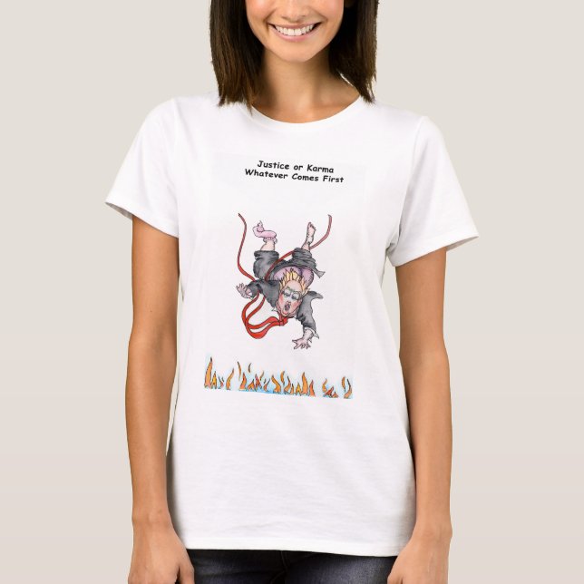 Camiseta Justiça ou Karma (Frente)