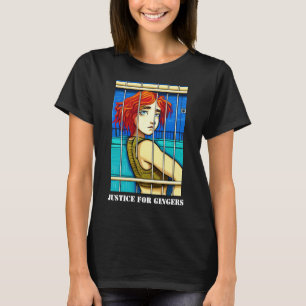 Camiseta Justiça Para Gingers T Shirt