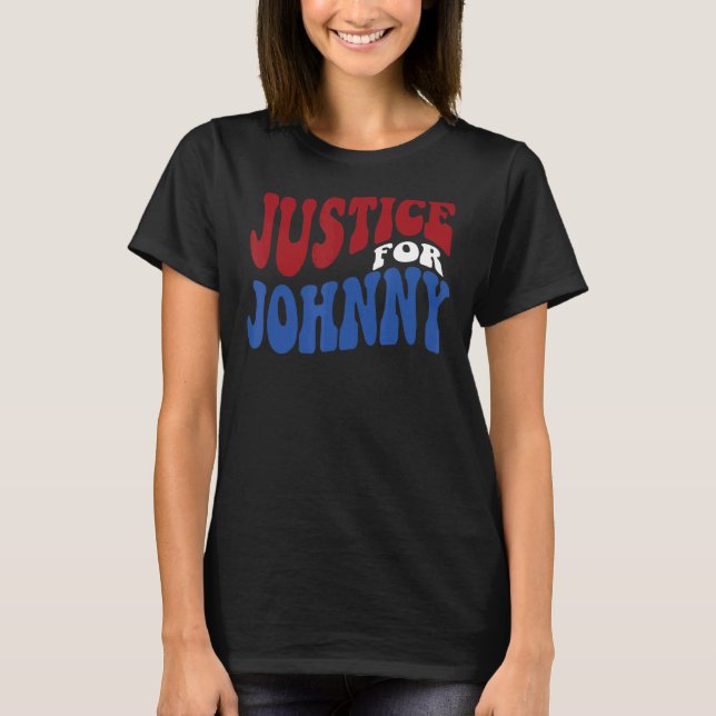 Camiseta Justiça Para Johnny (Frente)