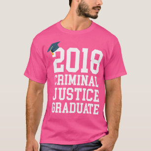 Camiseta Justiça Penal Major 2018 Graduação de Formando E