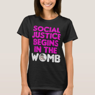 Camiseta Justiça Social Começa Na Mulher
