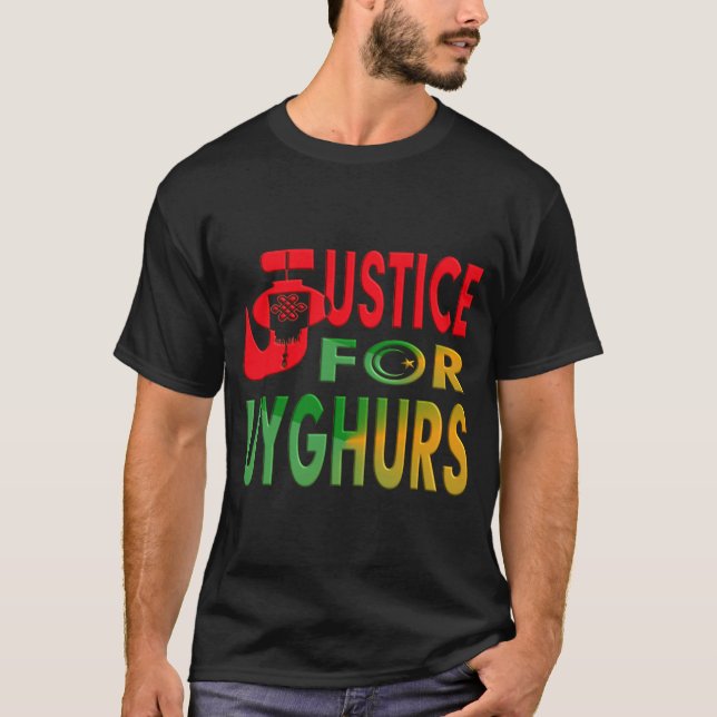 CAMISETA JUSTICE FOR UYGHURS (Frente)