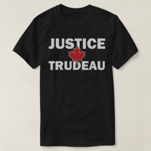Camiseta Justice Trudeau Canada Justine Trudeau engraçado