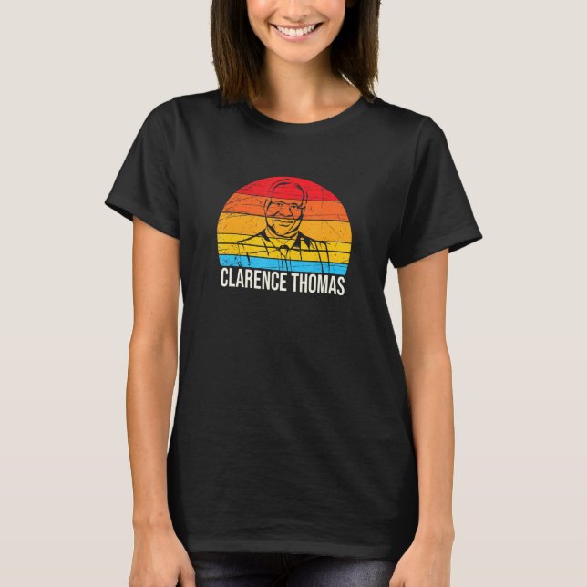 Camiseta Justices Clarence Thomas Vintage (Frente)