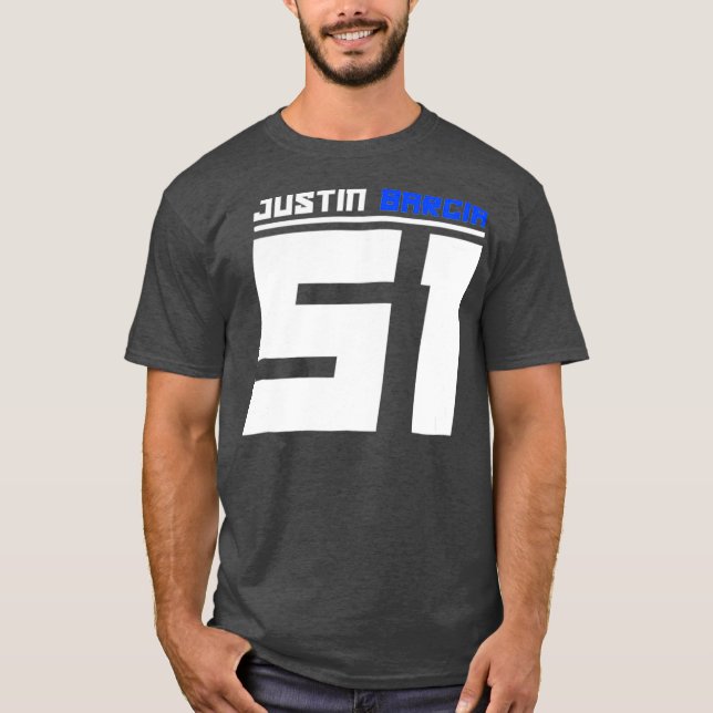 CAMISETA JUSTIN BARCIA 51 SUPERCROSS MOTOCROSS TSHIRT FAN (Frente)