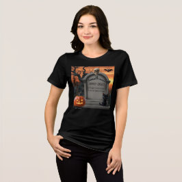Camiseta "Justin Piece" Humor de Chapéus do Halloween
