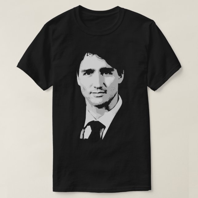 Camiseta Justin Trudeau (Frente do Design)