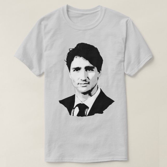 Camiseta Justin Trudeau (Frente do Design)
