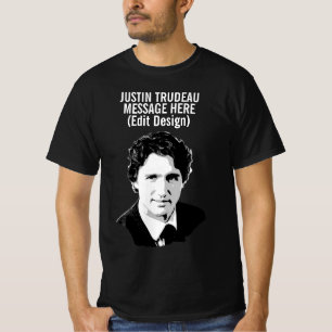 CAMISETA JUSTIN TRUDEAU PERSONALIZADO