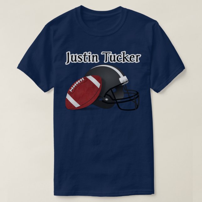 Camiseta Justin Tucker 1 (Frente do Design)