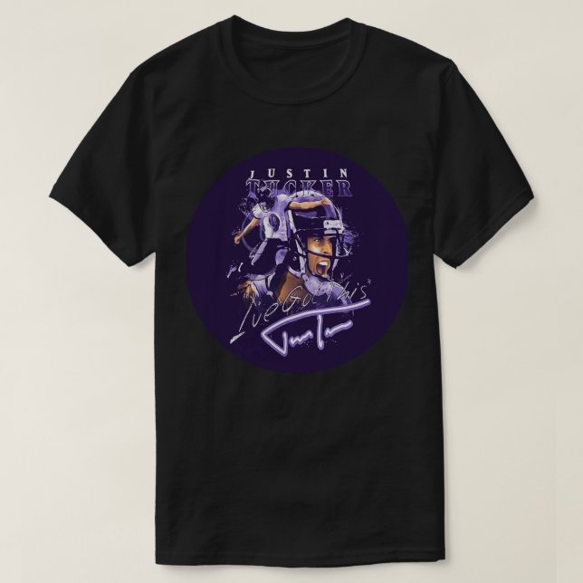 Camiseta justin tucker 3 (Frente do Design)