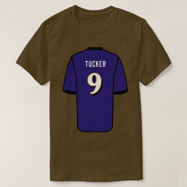Camiseta Justin Tucker Jersey (Frente do Design)