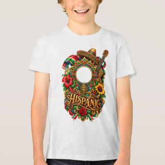 Camiseta Juvenil Tri-blend Bella+Canvas, Branco Ma