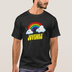 Camiseta Juvenile Cute Sarcastic Retro Vintage anos 80 Rain