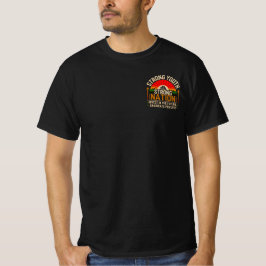 Camiseta Juventude forte, nação forte - Investir no futuro